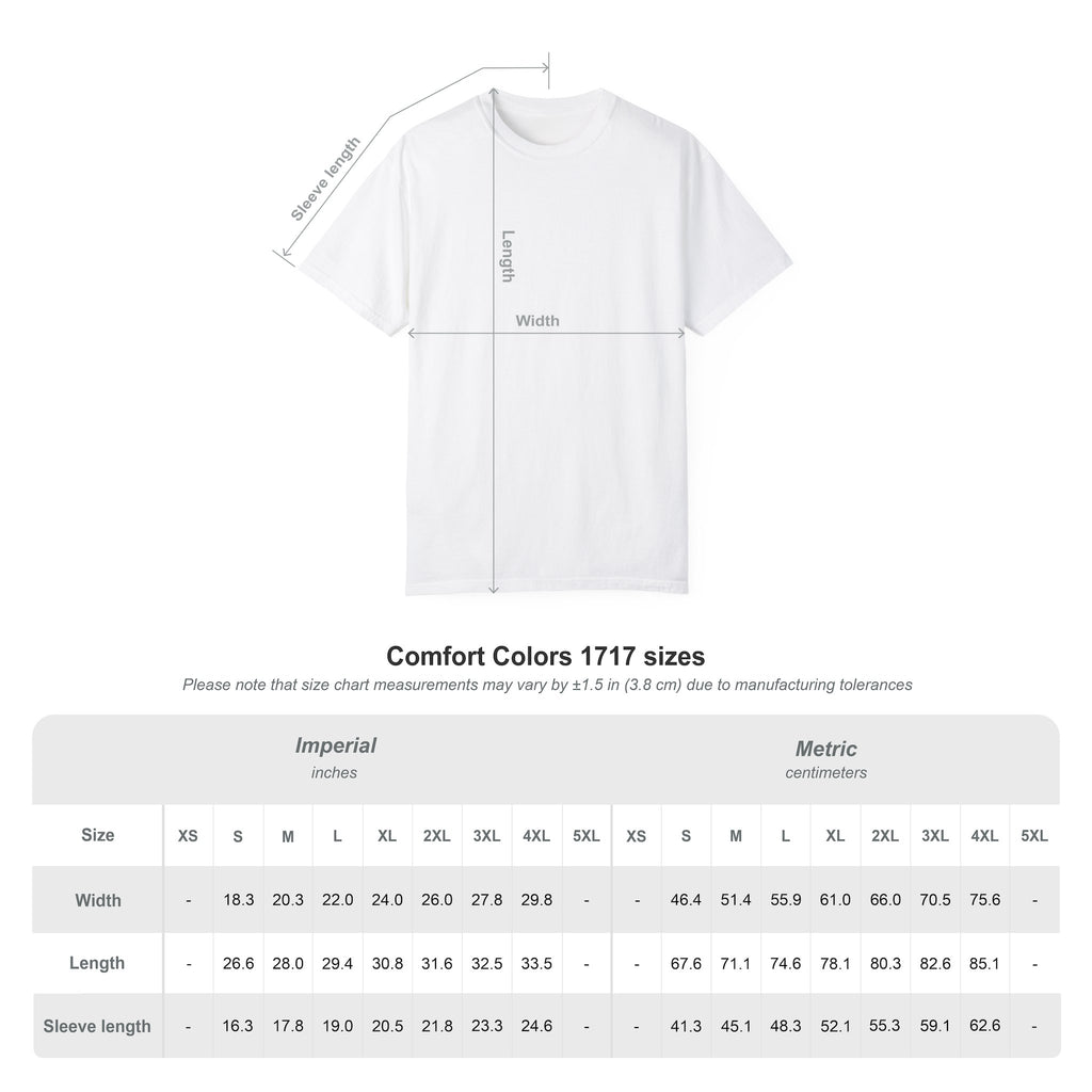Empowerment Garment-Dyed Unisex T-Shirt - Empowering Your Flaws, Paving Your Purpose