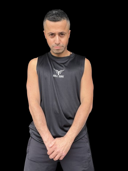 bull Core Sleeveless Gym Shirt – Lebanese Strength in Black