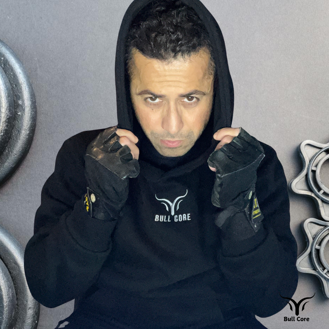 Winter Black Men's Hoodie